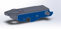Einschweißblech Reparaturblech Rahmenfuß für Simson S50 S51 S53 S70 S83