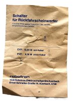 Trabant 601 Schalter Rückfahrscheinwerfer