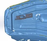 Reparaturblech Sitzbank vorne Sitzbankblech Reparaturteil Edelstahl Instandsetzung für Simson S50 S51