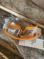Uvex Vollsichtbrille Ultrasonic orange Schutzbrille Arbeitsschutz Schutz für Augen