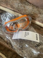 4er Set Uvex Vollsichtbrille Ultrasonic orange Schutzbrille Arbeitsschutz Schutz für Augen