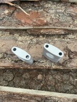 Lenkeraufnahme Lenkerhalter Klemmstücke oben + unten...