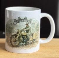 Tasse Krad Kradmelder Motorrad Oldtimer WW2