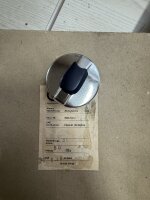 MZ Zündschlossabdeckung Alu mit Schieber neu...