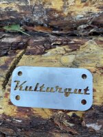 Lenkerblech "Kulturgut" passend für Simson...