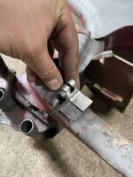 Bowdenzughalter Bremse hinten für Simson Star Spatz