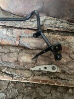 Reparaturblech für Fußbremshebel für Simson S51 S50
